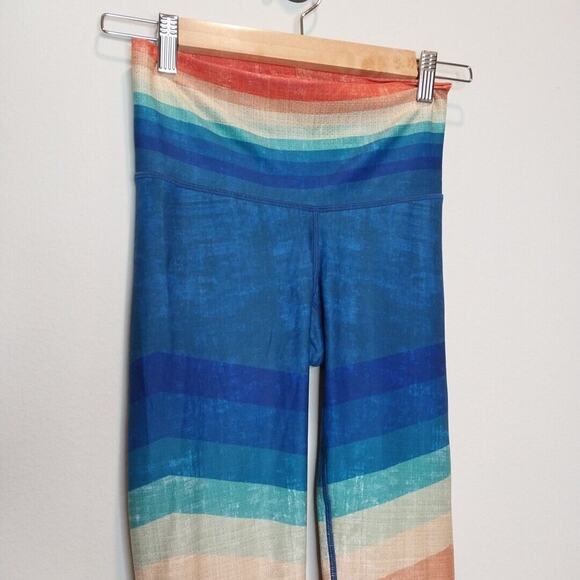 Niyama Sol Leggings Women's Activewear Sky + Sunset Pattern Size S - Picture 6 of 7